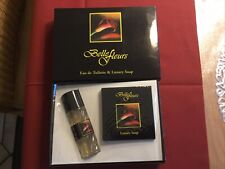Belle Fleurs Eau de Toilette -25 ml &Luxury Soap- 100g.Rar.ovp C48