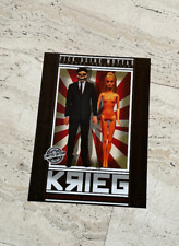 King Orgasmus Orgi 69 KRIEG Poster A3 Hirntot Blokkmonsta Perverz Schwartz