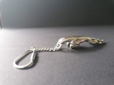 Jaguar Schlüsselanhänger Big Cat XXXL  Sterling Silber