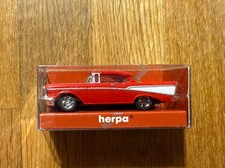 Top: Herpa 021982 Chevrolet Bel Air US Car rot Automodell 1:87 OVP!