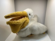 Steiff Tier 0664388 Pelikan 27 x 33 cm. Top Zustand  