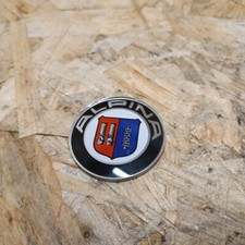 Alpina Emblem Felgen Deckel Original für BMW E30 Felge 16 Zoll NEU 50mm