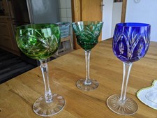 3 alte Römer Weingläser