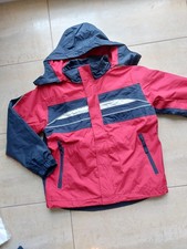 3 in 1 Kinder Allwetterjacke von tchibo TCM Gr 134 / 140 ~ blau rot ~ Freizeit