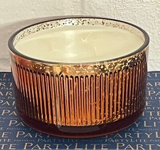 PartyLite 3 Docht geriffeltes