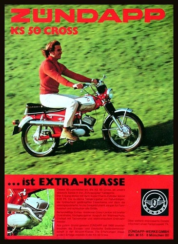 Zündapp cross werbung - 50,