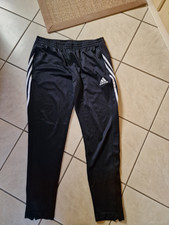 Adidas Climalite Herren Jogginghose Trainingshose Jogger Lange Hose Schwarz L