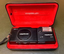 Voigtländer Vito C mit VCS 18 Blitz 35 mm Kompaktkamera mit Originalhülle