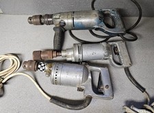 Fein/Metabo/VEB Bohrmaschine Alt Rarität Vintage Bohrer Handbohrmaschine 3 Stück