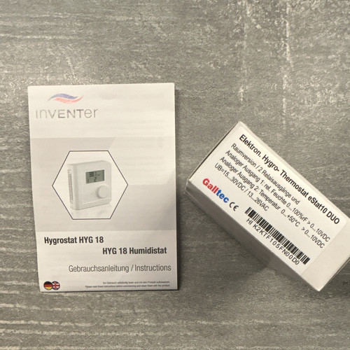 Inventer hygrostat hyg - inventer, 18