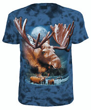 T-Shirt Elch Schaufeln Geweih