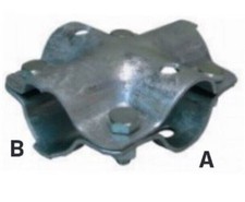 Sirocco Kreuzschelle 2-tlg. 2"