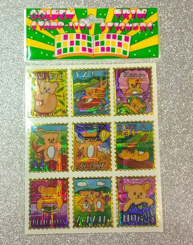 Mega briefmarken glitzer - mega,