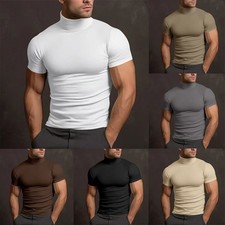 Herren Slim Fit Rollkragen