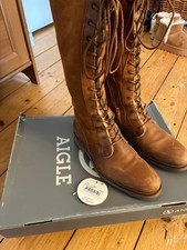 Aigle Stiefel Schnür Stiefel