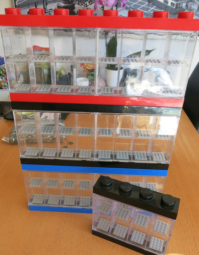 Lego minifiguren display - 4x,