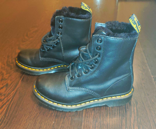 Martens leder boots - dr.,