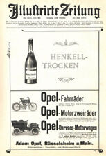 Opel-Reklame.Fahräder,Motorr?