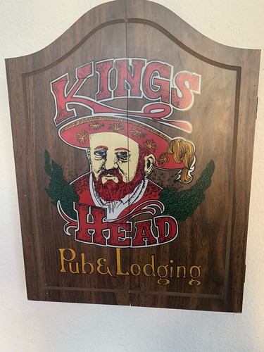 Dartscheibe kings head - dartscheibe,