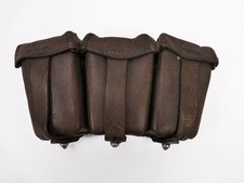 #I Karabiner K98 3er Patronentasche BRAUN ORIGINAL 1936 mit Hersteller Luftwaffe