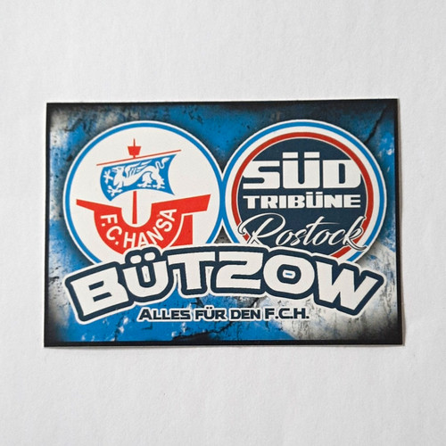 Hansa rostock aufkleber - fc,
