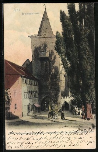 Ansichtskarte jena - ansichtskarte,