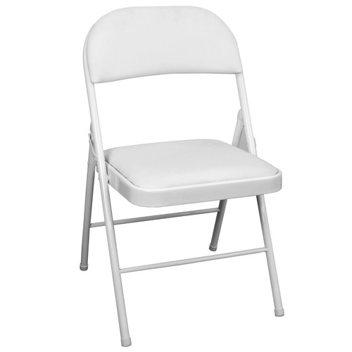 Weißer klappbarer kunstleder - klappbarer,