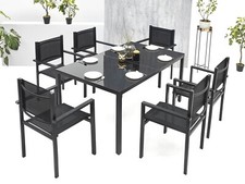 6+1 Sitzgruppe Gartenmöbel