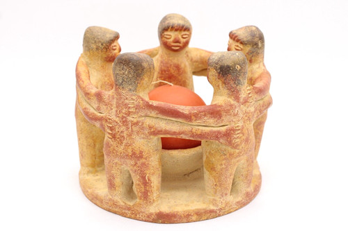 Teelichthalter figur aus - /,