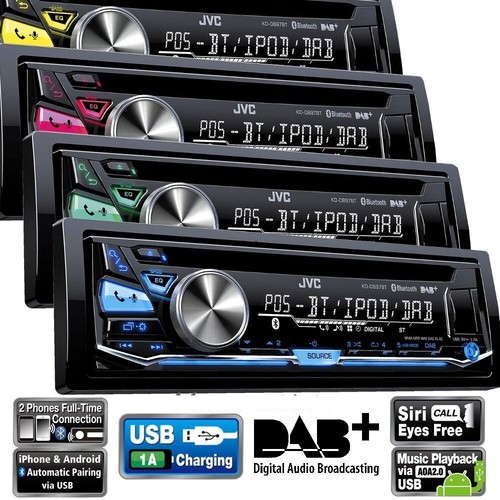Jvc db97bt autoradio dab - jvc, kd-db97bt