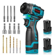 1/4" Akku Akkuschrauber Bohrmaschine Schraubendreher 16,8V Mini Bohrschrauber 