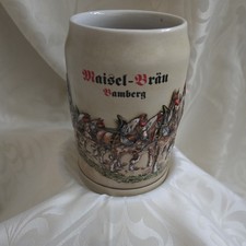 Bierkrug Steingut Maisel Bräu Bamberg 0,5 l Sammlerstück 