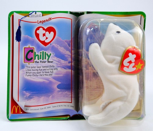 Teenie beanie babies chilly - ty,