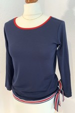? Madeleine Shirt Tunika zum Binden blau~weiß~ rot Gr. 34 NEU?