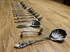 BSF Ostfriesenmuster 15 Teilig Besteck  18/8 Löffel, Gabel, Teelöffel 