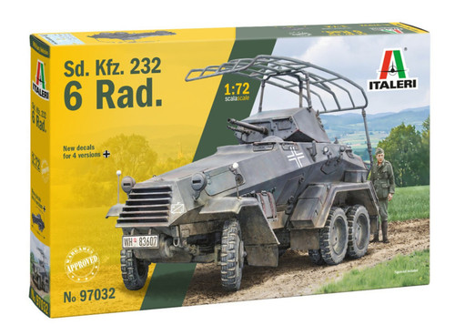 Italeri 97032 kfz 232 6 - italeri, sd.kfz.