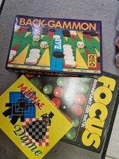 Spielesammlung Retro, Focus  Backgammon  Mühle,