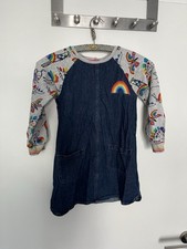 Kleid NEXT, Jeans, Größe 116