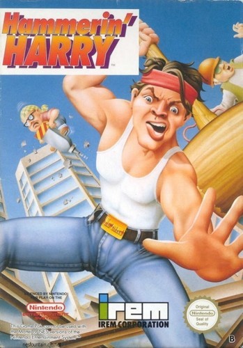 Nintendo nes hammerin harry - hammerin',