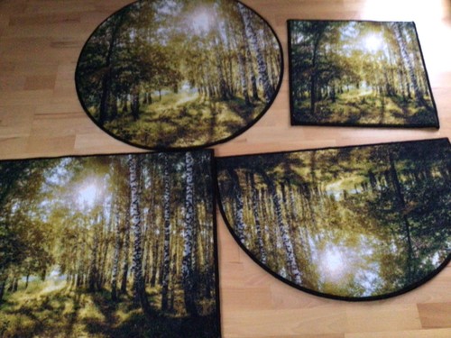 Tlg set badematte - 4-tlg.set,
