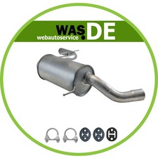 Mittelschalldämpfer für Seat Leon II 2.0TFSI/2.0TSI FR/Cupra/Cupra-R Auspuff