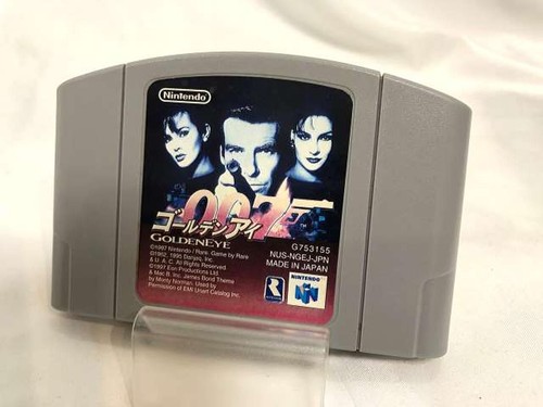 Nintendo soft 007 - 64, golden
