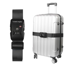 TSA Zahlenschloss Koffergurt