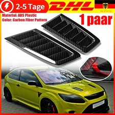 Für Ford-Focus RS Motorhaube Lüftungsschlitze Universal Lufthutzen Lufteinlässe.