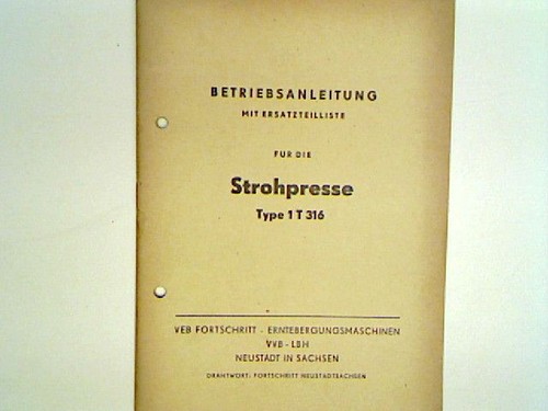 Betriebsanleitung mit