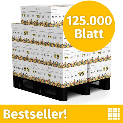 Druckerpapier 125000 blatt - druckerpapier,
