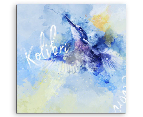 60x90cm eleganter kolibri - eleganter,
