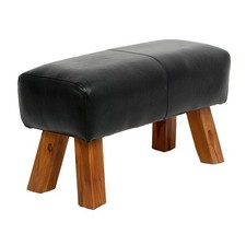 Leder Bank MAXI-M Schwarz ca