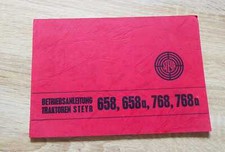Steyr Tractor 658 + 658a + 768