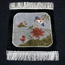 Seidenteppich China 50 x 46 cm